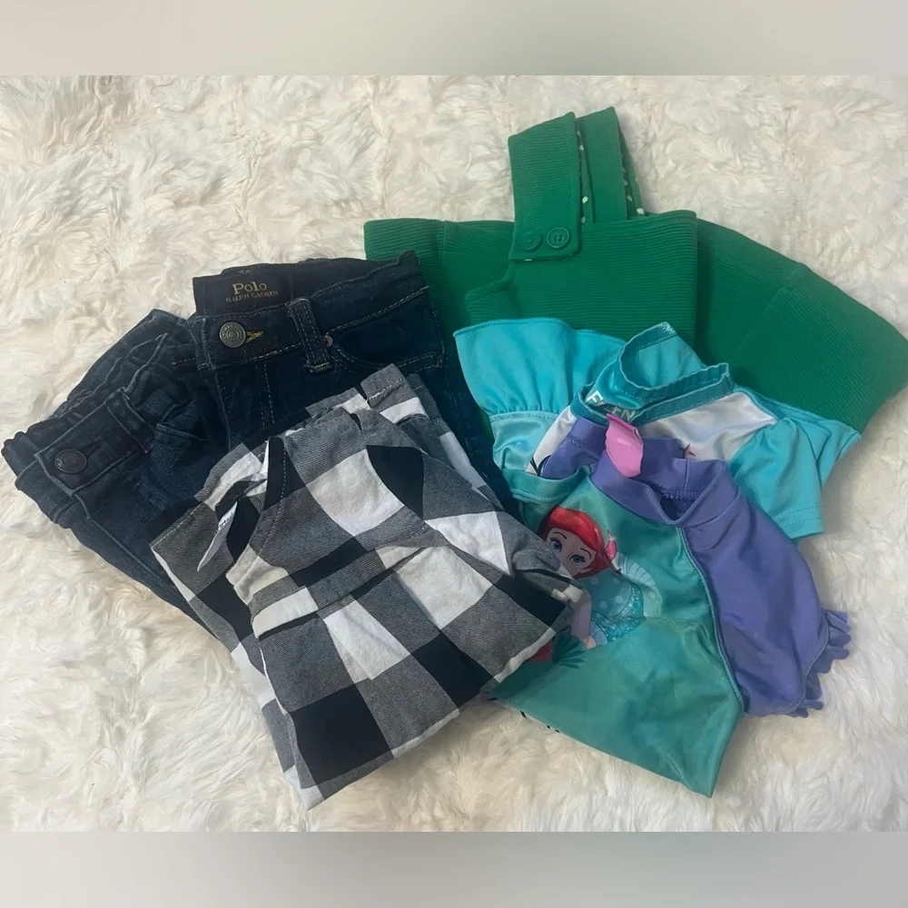 Ralph Lauren, Mini Boden Etc. Mixed Girls Clothing Bundle 3T